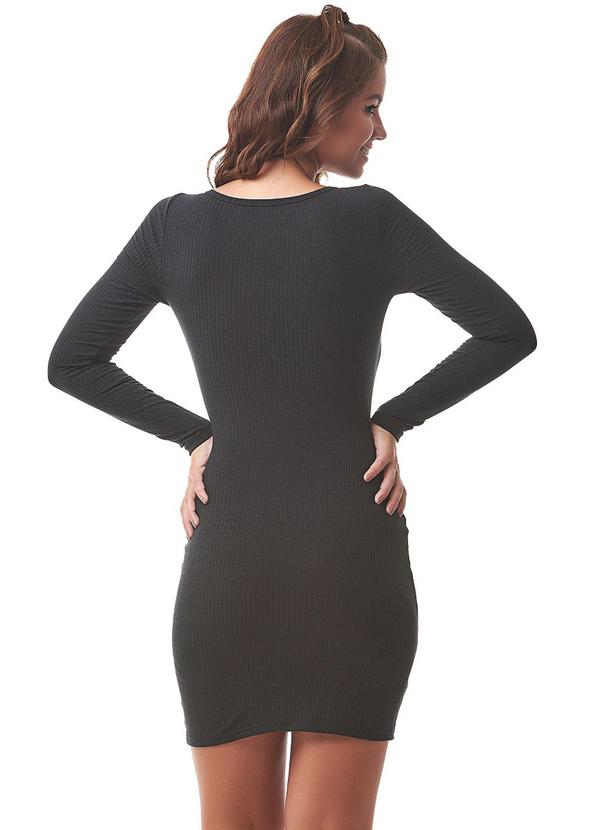 E-blossom - Vestido Amabile Preto 2