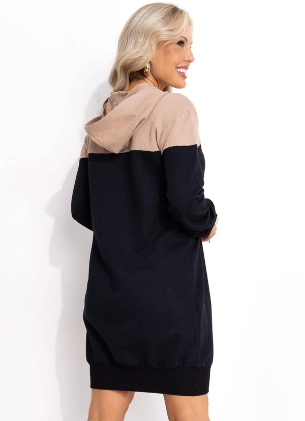 Bimini - Vestido Bicolor em Moletom 2