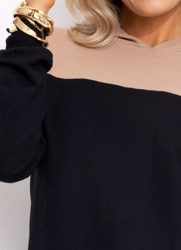 Bimini - Vestido Bicolor em Moletom 7