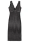 Marialícia - Vestido Feminino Adulto Preto - variação: Preto