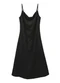 Marialícia - Vestido Feminino Adulto Preto - variação: Preto