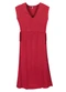 Marialícia - Vestido Feminino Adulto Verde - variação: Vermelho