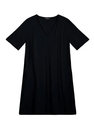 Essendi - Vestido Feminino em Alfaiataria Preto - ESSENDI