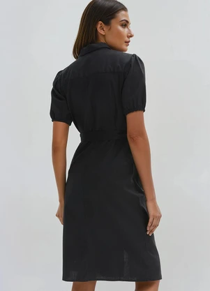 bonprix - Vestido Preto em Jeans - BONPRIX