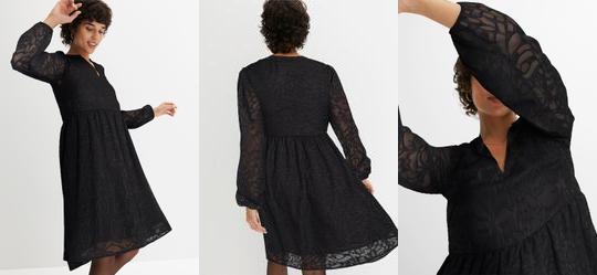 Vestido Preto em Renda