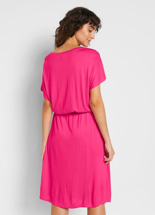 Outlet - Vestido com Amarração Pink 5