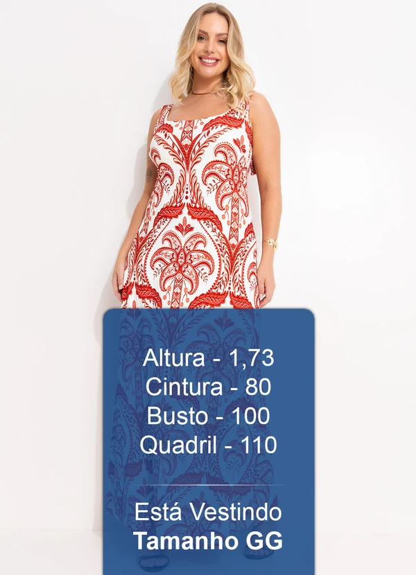 Farm - Vestido Cropped Camafeu Tropical Vermelho 10