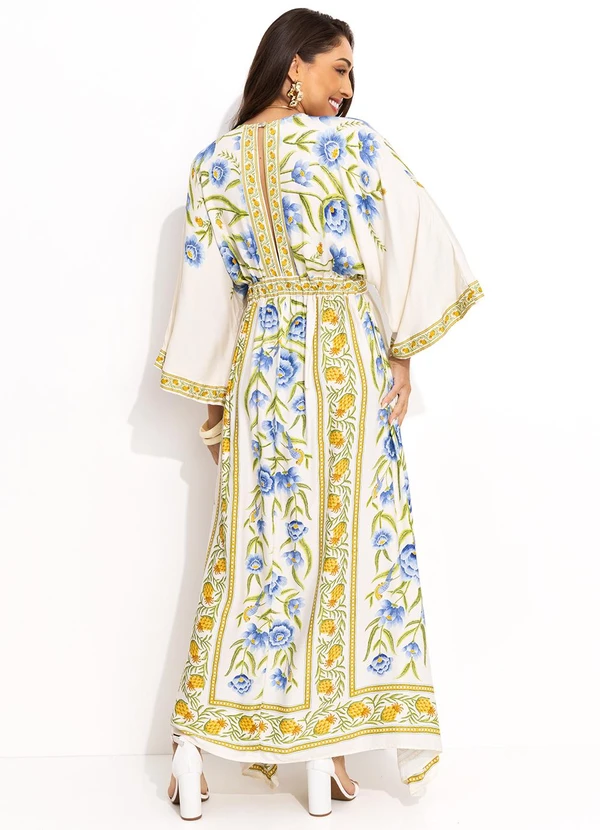 Farm - Vestido Cropped Manga Puglia Off White 2