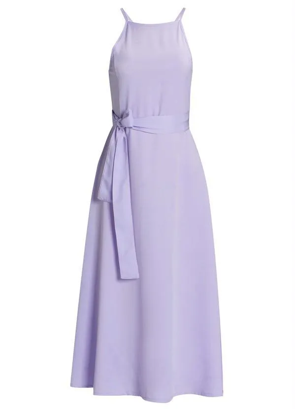 Queima Estoque - Vestido de Alcinha com Amarração Lilás 5