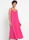 bonprix - Vestido Pink em Viscose Plana - variação: Pink
