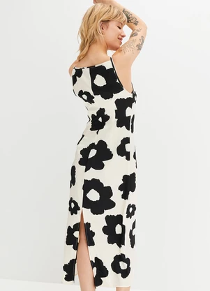 bonprix - Vestido Floral Margarida em Neoprene - BONPRIX
