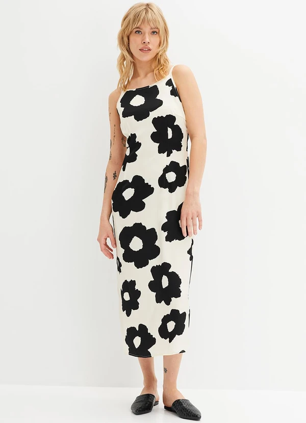 bonprix - Vestido Floral Margarida em Neoprene 3