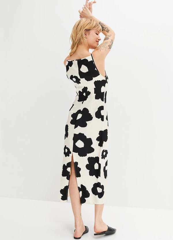 bonprix - Vestido Floral Margarida em Neoprene 2