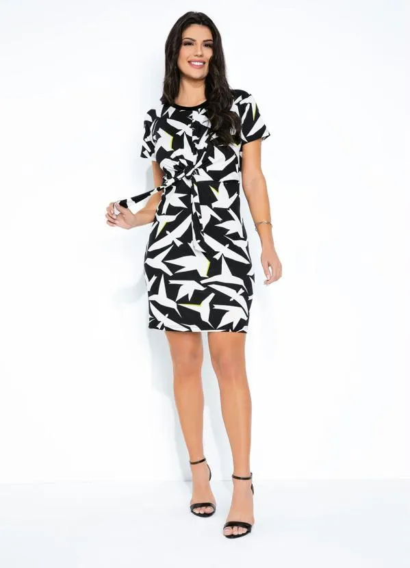 Rovitex - Vestido Pássaros com Manga Curta Rovitex 4