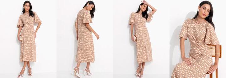 Vestido Po� Pincelado