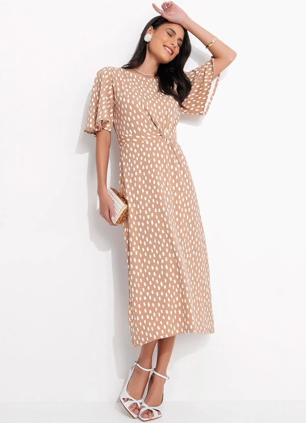 Quintess - Vestido Poá Pincelado 9