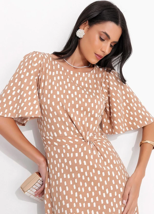 Quintess - Vestido Poá Pincelado 7