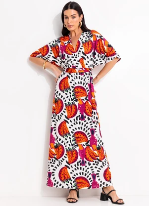 Quintess - Vestido Tucanos em Malha Fria - QUINTESS