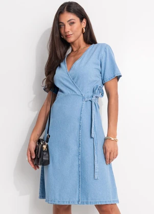 Bimini - Vestido Jeans Azul - BIMINI