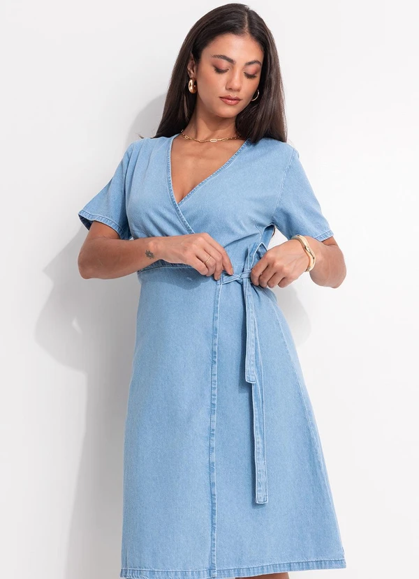 Bimini - Vestido Jeans Azul 6