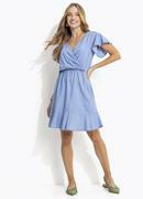 Vestido Jeans Claro em Jeans