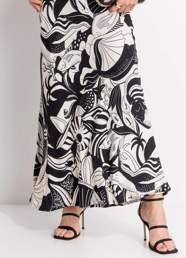 Farm - Vestido Alcinhas Festa de Mar Bege 10