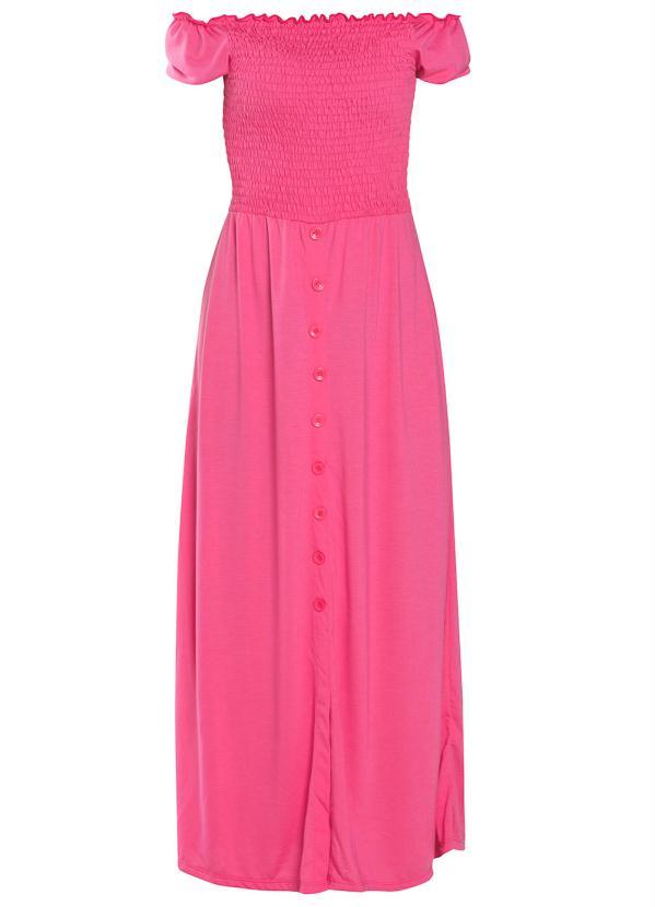 bonprix - Vestido Alongado Rosa 5
