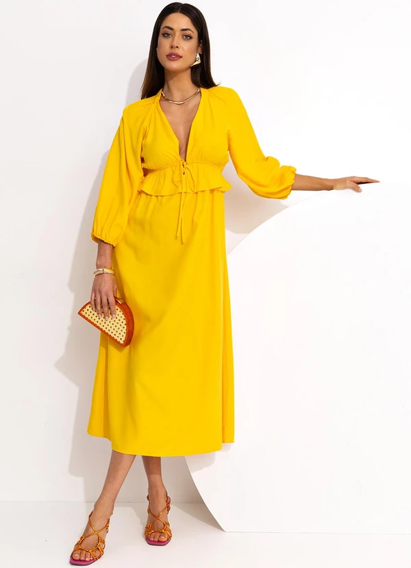 Colcci - Vestido Amarelo 3