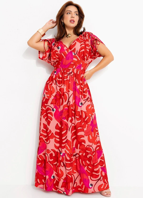 Quintess - Vestido Arara Color em Malha Fria 11