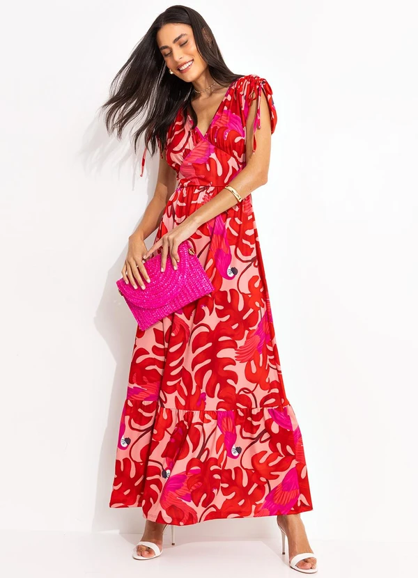 Quintess - Vestido Arara Color em Malha Fria 3