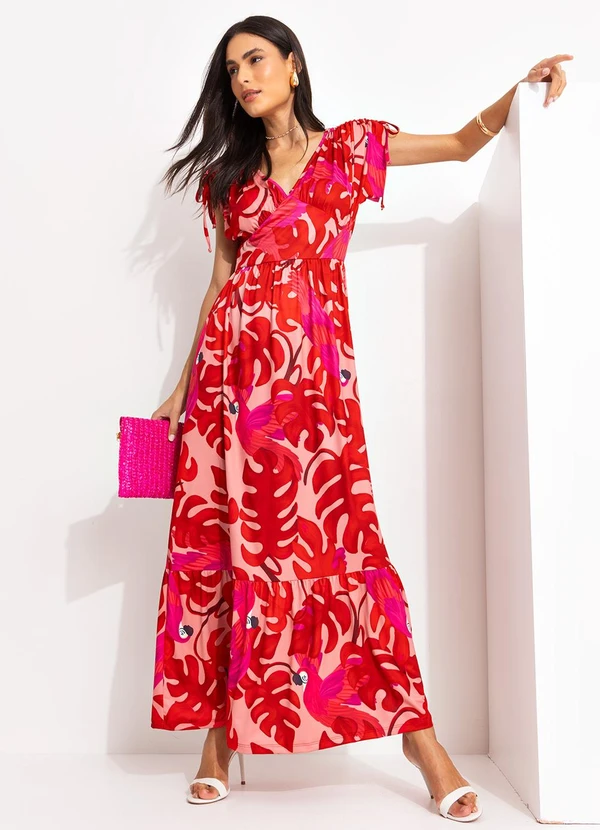 Quintess - Vestido Arara Color em Malha Fria 6