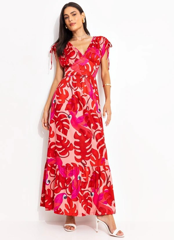 Quintess - Vestido Arara Color em Malha Fria 7