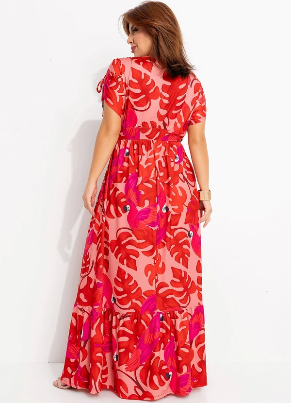 Quintess - Vestido Arara Color em Malha Fria 9