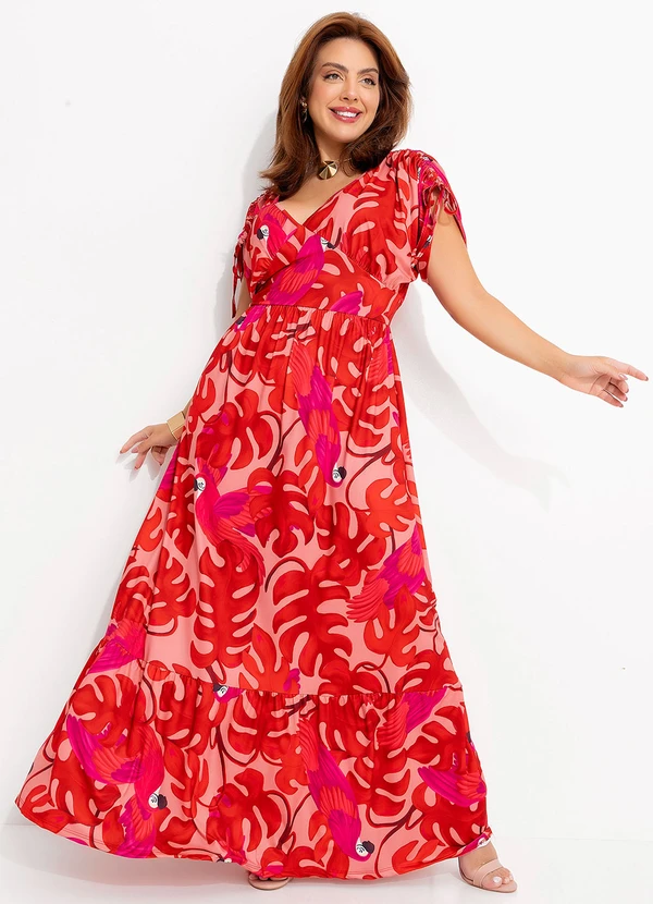 Quintess - Vestido Arara Color em Malha Fria 10