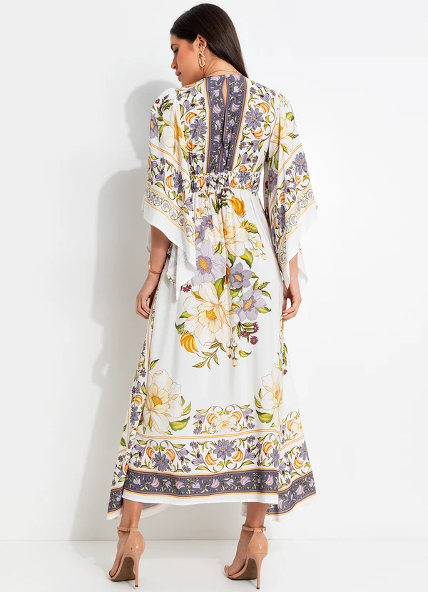 Farm - Vestido Belo Jardim Off White 2