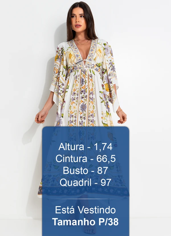 Farm - Vestido Belo Jardim Off White 5