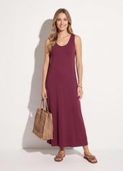 Vestido Bord� em Malha de Algod�o