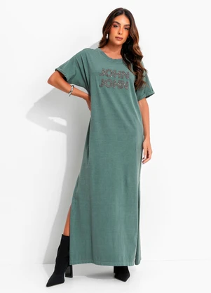 John John - Vestido Bright Jj Verde - JOHN JOHN
