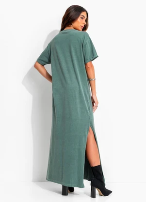 John John - Vestido Bright Jj Verde - JOHN JOHN