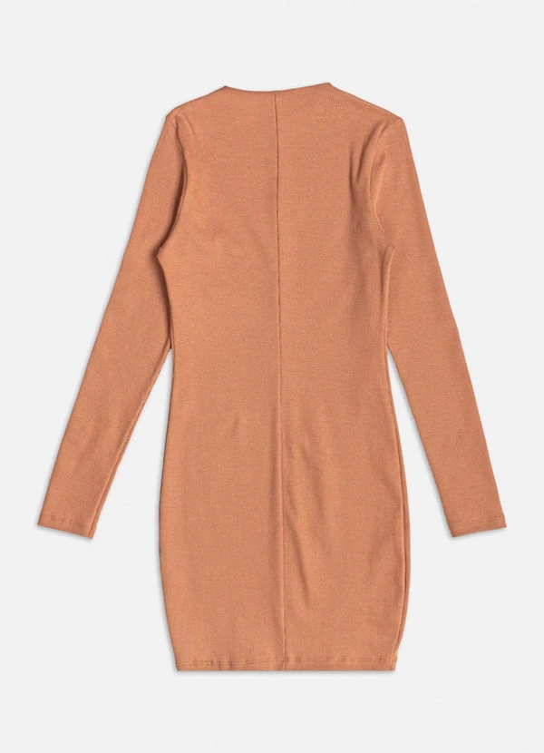 Authoria - Vestido Caramelo de Ribana Bege 2