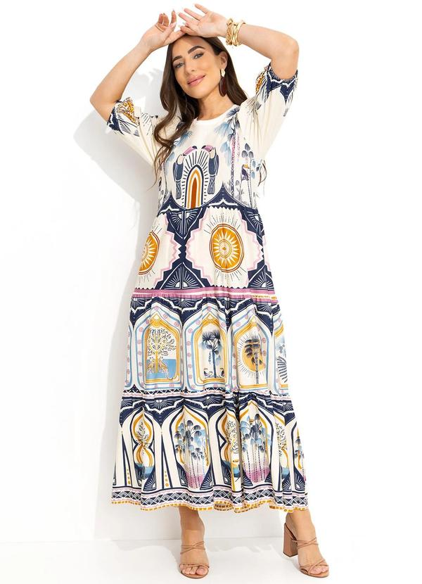 Farm - Vestido Chapada dos Veadeiros Bege 3