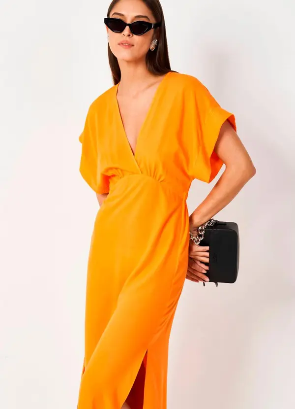 Colcci - Vestido Colcci Laranja