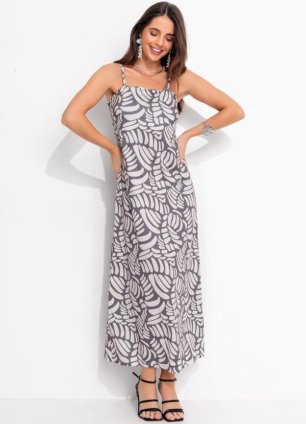 Quintess - Vestido Conchas Bicolor em Malha Fria 7