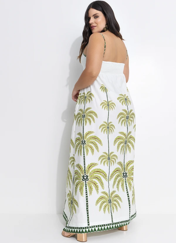 Farm - Vestido Coqueiro Off White 3