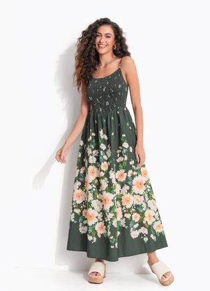 Farm - Vestido Cropped Alcinha Diana Verde - FARM