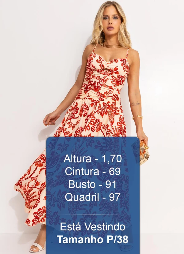 Farm - Vestido Cropped Arara Floral Vermelho 5