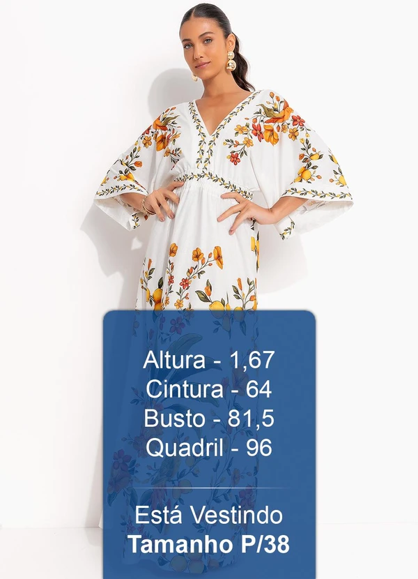 Farm - Vestido Cropped Bosque Chic Off White 5