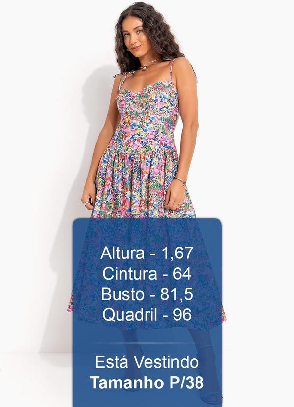 Farm - Vestido Cropped Camponesa Rosa 5