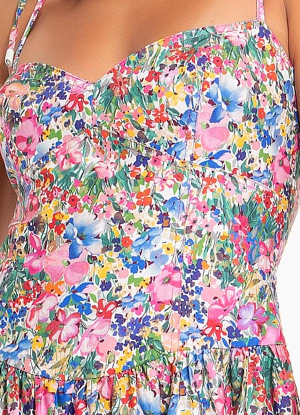 Farm - Vestido Cropped Camponesa Rosa 7