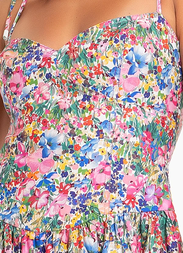 Farm - Vestido Cropped Camponesa Rosa 7